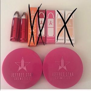 Jeffree star makeup lot